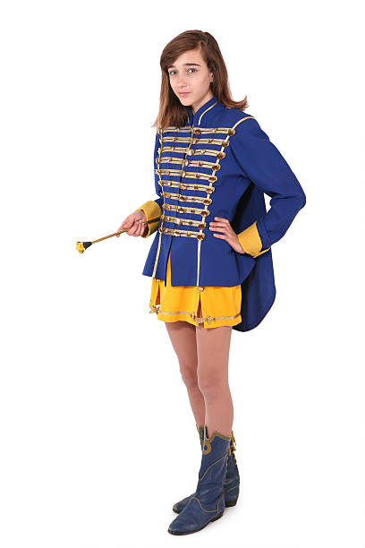 istock Teenage majorette 121301592