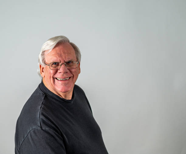 istock Portrait of Senior Caucasian Man 1213020982