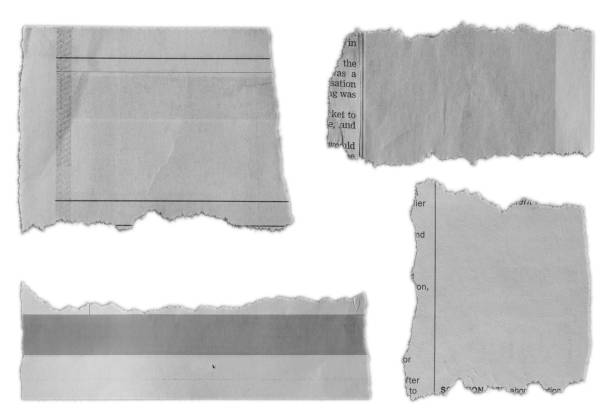 istock Torn pieces of paper 1213036827