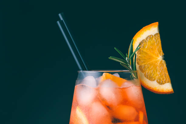 istock Close up of Spritz cocktail 1213037139