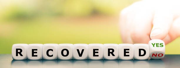 istock Hand turns dice and changes the expression 