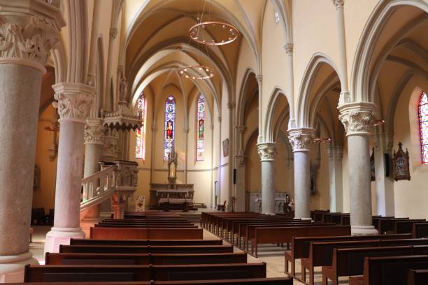 istock St. Bartholomew's Catholic Church in Genas 1213046800