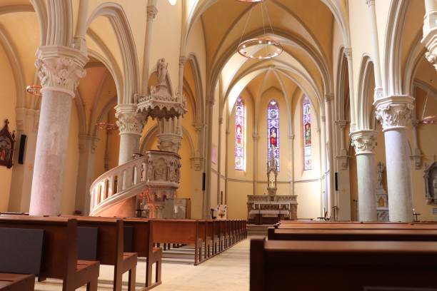 istock St. Bartholomew's Catholic Church in Genas 1213046829