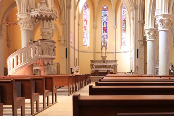 istock St. Bartholomew's Catholic Church in Genas 1213046830