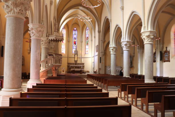 istock St. Bartholomew's Catholic Church in Genas 1213046981