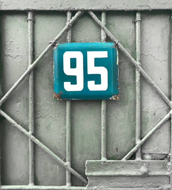 istock house door with a number 95 1213048845