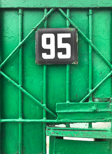 istock house door with a number 95 1213048965