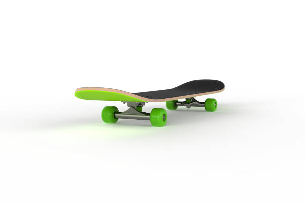 istock 3d rendering skateboard deck isolated on white background stock photo 1213052803