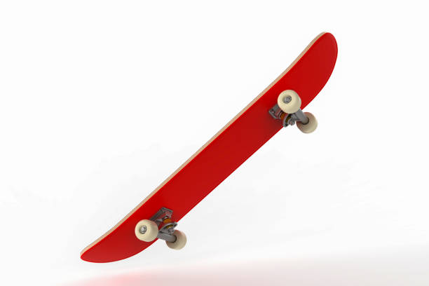 istock 3d rendering skateboard deck isolated on white background stock photo 1213052814
