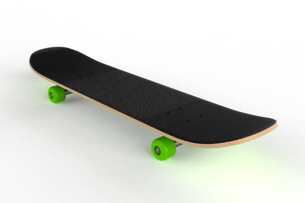istock 3d rendering skateboard deck isolated on white background stock photo 1213052826