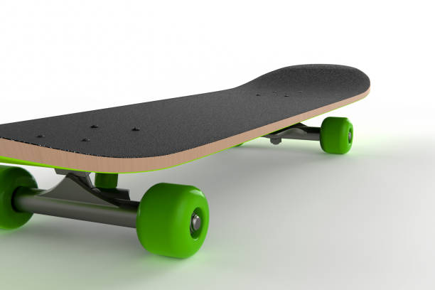 istock 3d rendering skateboard deck isolated on white background stock photo 1213052829