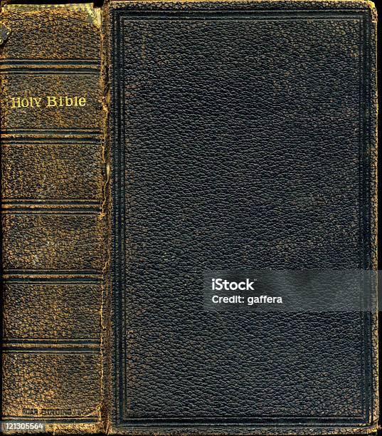 Античный Святая Библия — стоковые фотографии и другие картинки Библия - Библия, Кожаный материал, Обложка