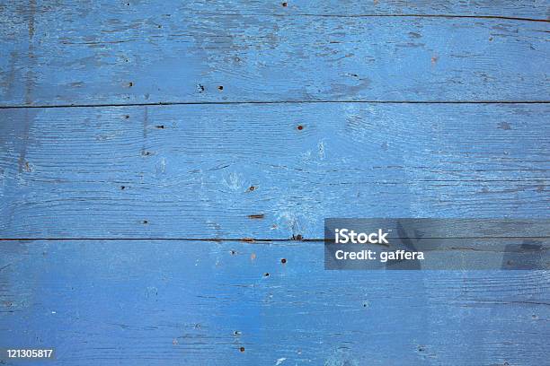 Painted Blauen Holz Stockfoto und mehr Bilder von Abstrakt - Abstrakt, Alt, Bauholz