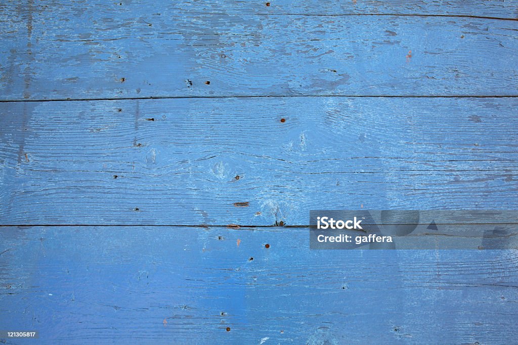 Malowane niebieski drewna - Zbiór zdjęć royalty-free (Abstrakcja)
