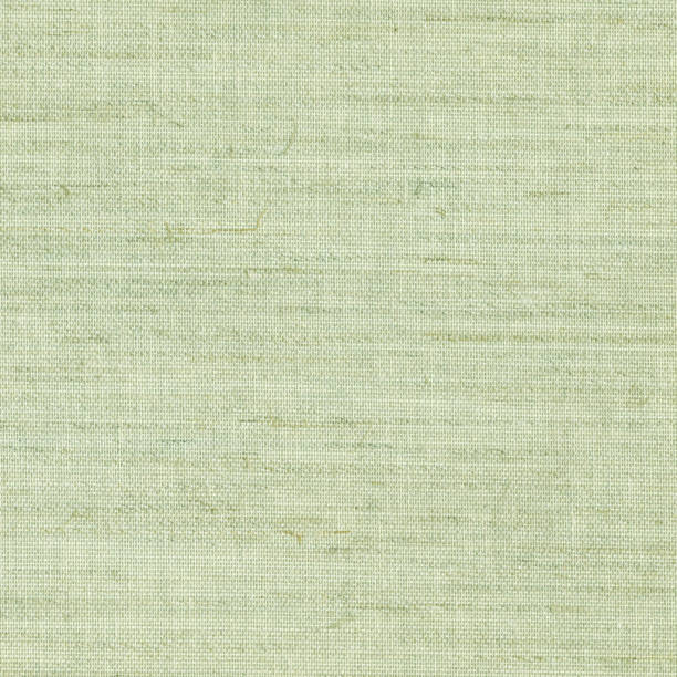 Close up of green burlap texture