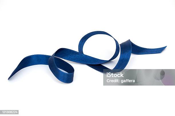 Foto de Blue Ribbon e mais fotos de stock de Fita - Fita, Azul, Cetim