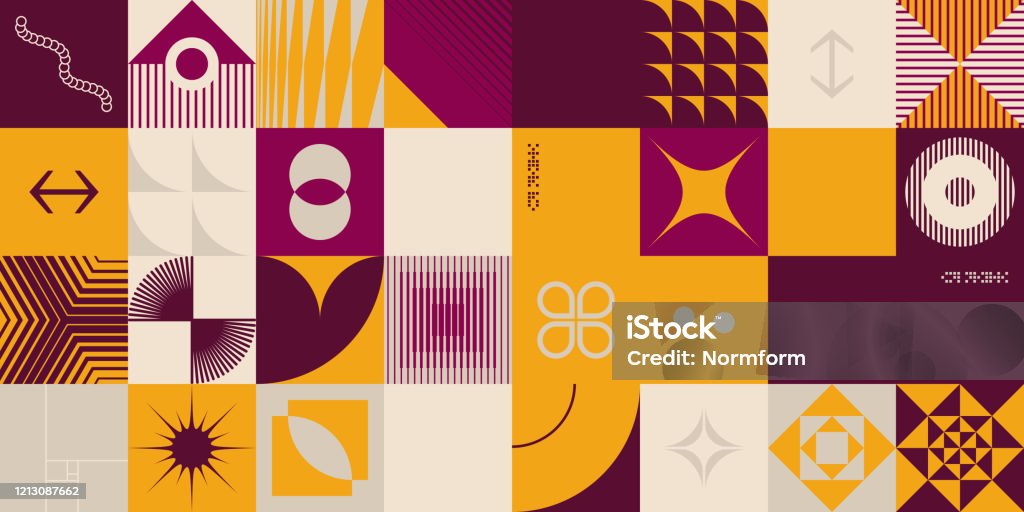 Techno Abstract Vector Pattern Design Stock Illustration - Download ...