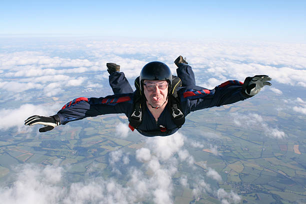 istock Close-up of skydiver 121308813