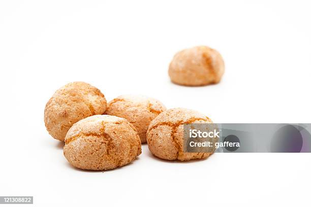 Foto de Cookies Italianos Amêndoas e mais fotos de stock de Amontoamento - Amontoamento, Amêndoa, Assado no Forno