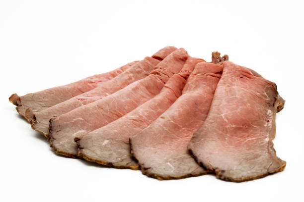 スライス roastbeef ストックフォト