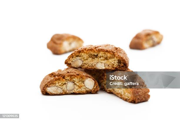 Italiano Amêndoacookies - Fotografias de stock e mais imagens de Biscoitos - Biscoitos, Figura para recortar, Alimentação Não-saudável