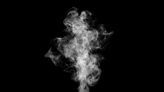 Smoke concept design on black background
