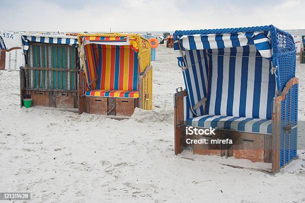 Praiacadeiras - Fotografias de stock e mais imagens de Alemanha - Alemanha, Amrum, Antigo