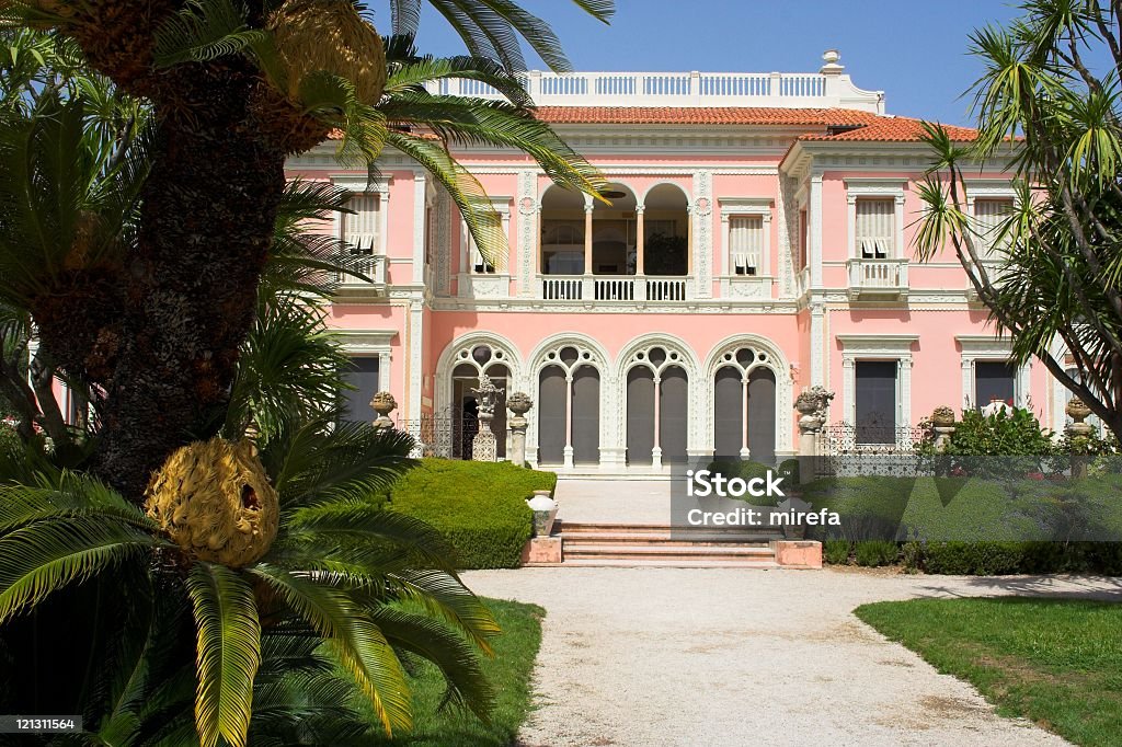 Villa Ephrussi de Rothschild - Royalty-free Casa de Campo - Estrutura construída Foto de stock