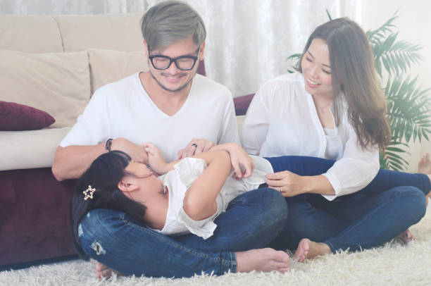 istock Lovely Asian family 1213119416