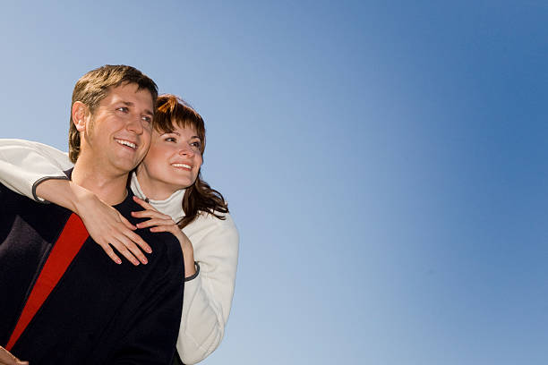 istock Happy couple at the sky. 121312505
