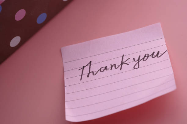 istock thank you message with gift box on pink background 1213125241