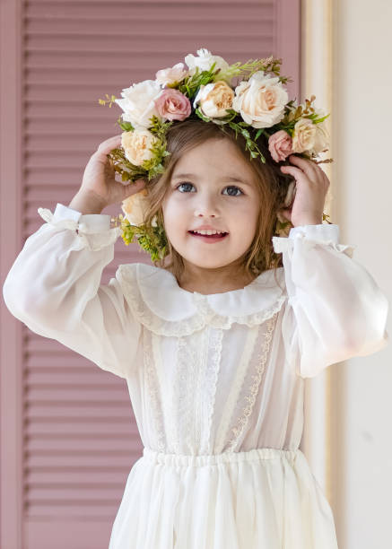 istock Portrait Cute Girl in the studio 1213131163