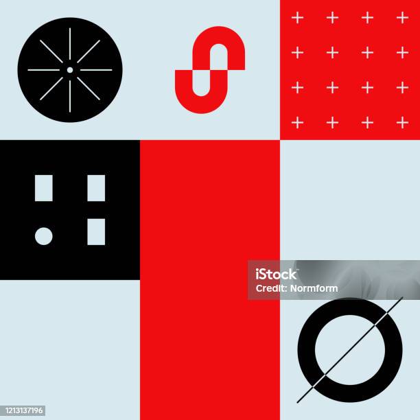 Techno Abstract Vector Pattern Design Stock Illustration - Download ...
