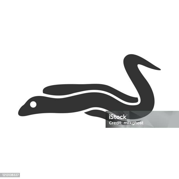 Eel Icon Stock Illustration - Download Image Now - Electric Eel, Animal, Icon