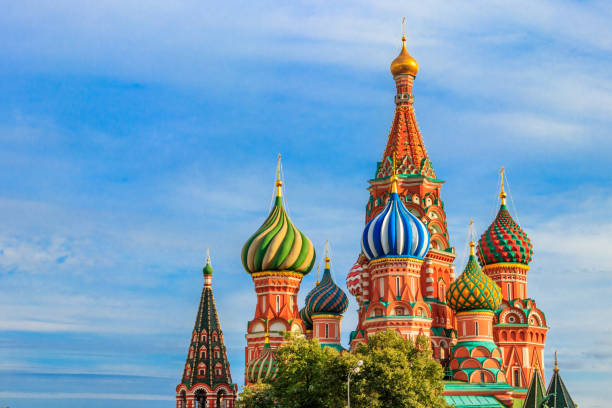 istock St. Basil's Cathedral on Red Square in Moscow, Russia 1213146775