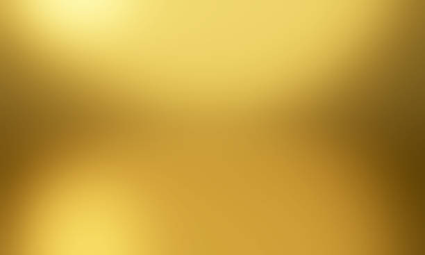 istock Abstract background for wallpaper, pattern and label on website. Light golden metal texture or shiny metallic gradient. Empty gold background. 3d rendering design. blank backdrop. 1213151908