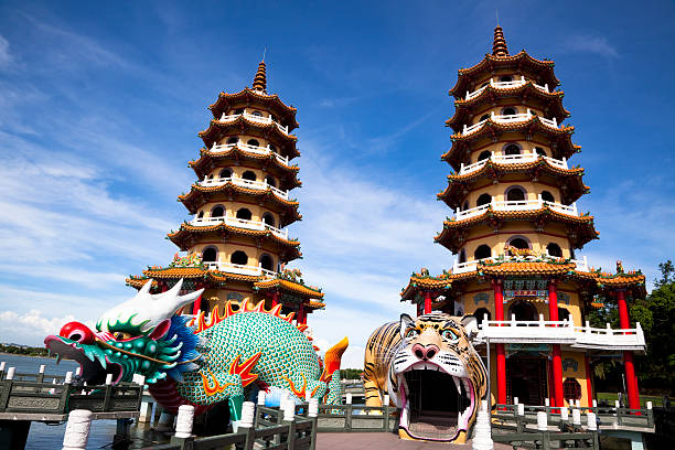 istock Famous Tower of dragon and tiger 121315292