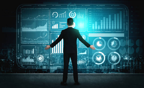 istock Big Data Technology for Business Finance Concept. 1213159580