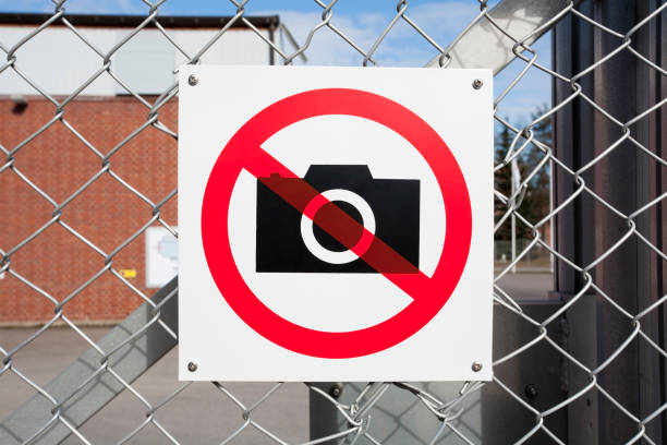 sin signo de fotos - prohibido fotos fotografías e imágenes de stock
