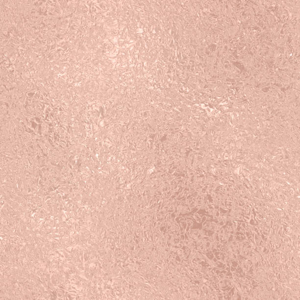 istock Rose gold foil seamless pattern, golden pink texture 1213161929