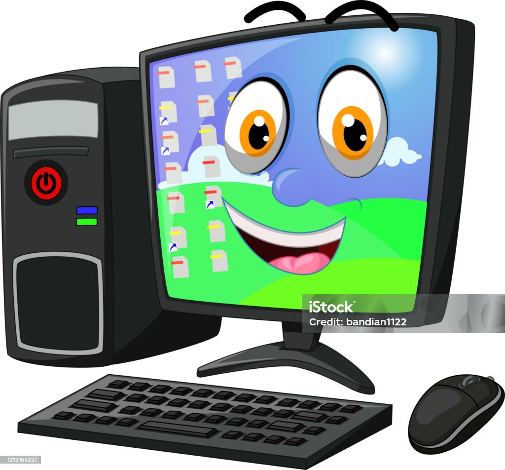 Ilustración de Riendo Nueva Computadora De Escritorio Moderna Dibujos Animados y más Vectores Libres de Derechos de Alegre - iStock Ilustración de Riendo Nueva Computadora De Escritorio Moderna Dibujos Animados y más Vectores Libres de Derechos de Alegre - iStock