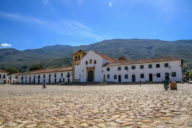 istock Ancient township of Villa de Leyva, Colombia 1213170835