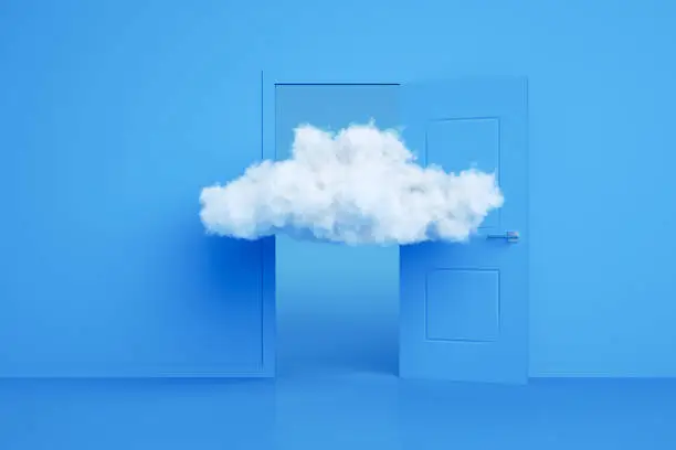 Photo of Doors, Decisions, Choices, Minimal Design with Cloud