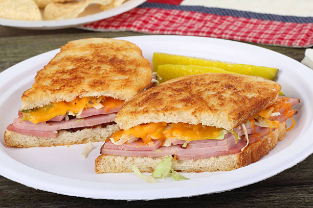 istock Grilled Ham and Cheese Sandwich 121318249