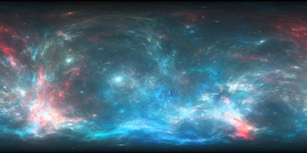 istock Vibrant exoplanet 360 degrees panorama texture 1213192901