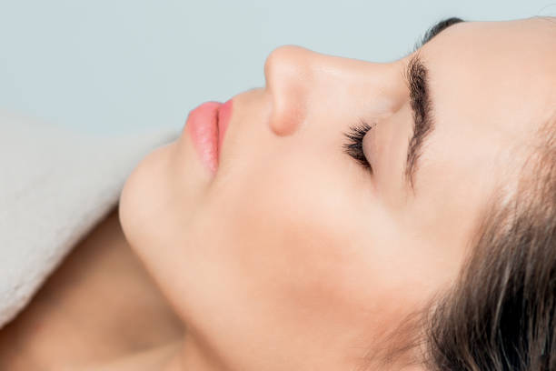 istock Face of woman. 1213192954
