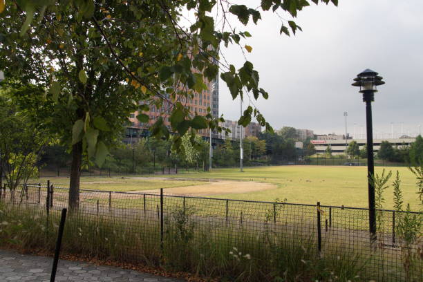 Baseball field in Bronx, New York