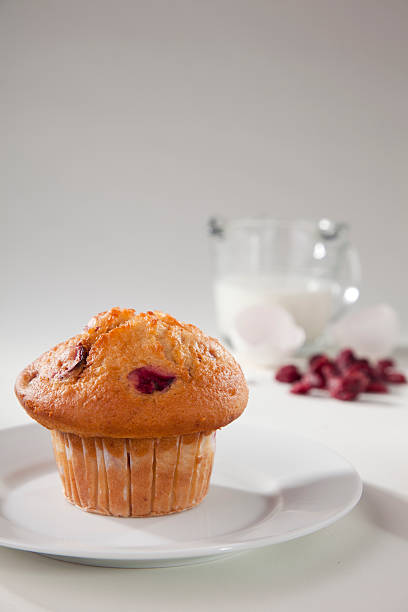 istock Cranberry Muffin and ingredients 121320256