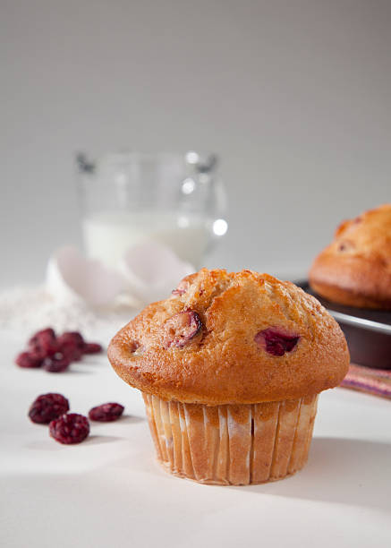 istock Cranberry Muffin and ingredients 121320263