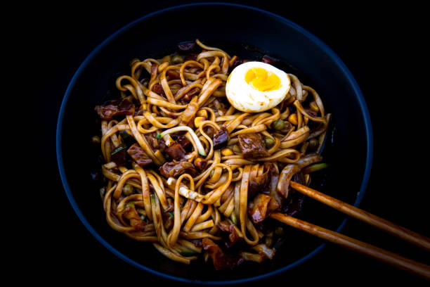 istock Black Bean Sauce Noodle 1213216226